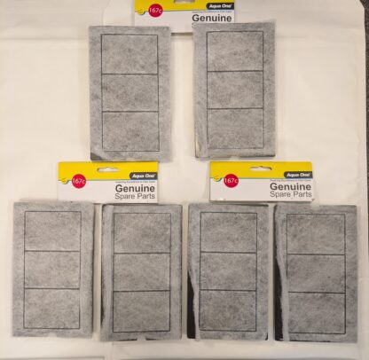Aqua One 167c Carbon Filter cartridge TRIPLE PACK for LifeStyle Classic 72
